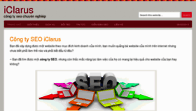 What Iclarus.com website looked like in 2013 (11 years ago)