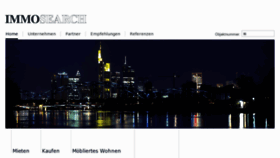What Immosearch-frankfurt.de website looked like in 2013 (11 years ago)