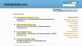 What Irshelpdesk.com website looked like in 2013 (11 years ago)