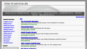 What Inter-it-service.de website looked like in 2013 (11 years ago)