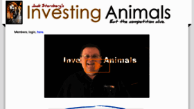 What Investinganimals.com website looked like in 2013 (11 years ago)