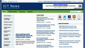 What Ictnews.de website looked like in 2013 (11 years ago)