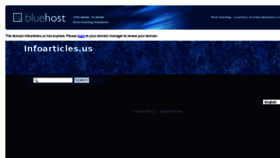 What Infoarticles.us website looked like in 2013 (10 years ago)