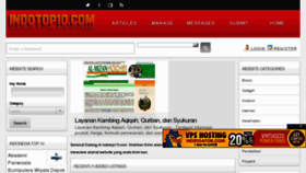 What Indotop10.com website looked like in 2013 (10 years ago)