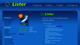 What Ilistersoft.com website looked like in 2013 (10 years ago)