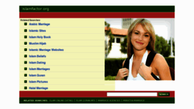 What Islamfactor.org website looked like in 2013 (10 years ago)