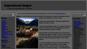 What Inspirationalphotoimages.com website looked like in 2013 (10 years ago)