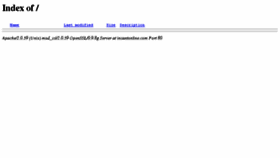 What Incantonline.com website looked like in 2013 (10 years ago)