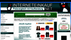 What Interneteinkauf.net website looked like in 2013 (10 years ago)