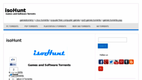 What Isohunt.ws website looked like in 2013 (10 years ago)