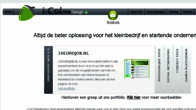 What Icol.nl website looked like in 2013 (10 years ago)