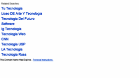 What Infotecnologia.org website looked like in 2013 (10 years ago)
