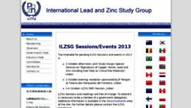 What Ilzsg.org website looked like in 2013 (10 years ago)