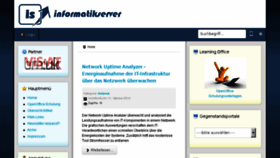 What Informatikserver.at website looked like in 2013 (10 years ago)