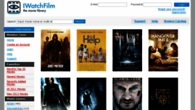 What Iwatchfilm.com website looked like in 2013 (10 years ago)