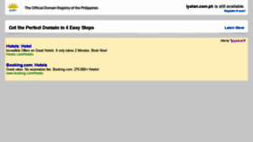 What Iyotan.com.ph website looked like in 2013 (10 years ago)