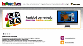 What Interactivosantillana.com.co website looked like in 2013 (10 years ago)