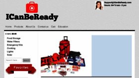 What Icanbeready.com website looked like in 2013 (10 years ago)