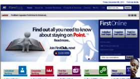 What Ibank.firstbanknigeria.com website looked like in 2013 (10 years ago)