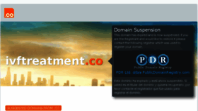 What Ivftreatment.co website looked like in 2013 (10 years ago)