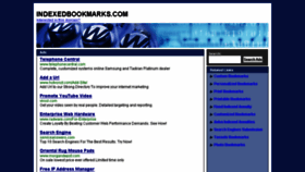 What Indexedbookmarks.com website looked like in 2013 (10 years ago)