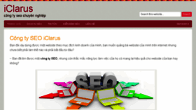What Iclarus.com website looked like in 2013 (10 years ago)