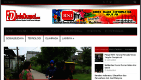 What Infodumai.com website looked like in 2014 (10 years ago)