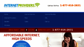 What Internetproviders.us website looked like in 2014 (10 years ago)