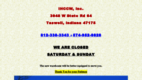 What Ihccw.com website looked like in 2014 (10 years ago)