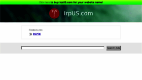 What Irpus.com website looked like in 2014 (10 years ago)