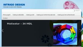 What Intrigo.md website looked like in 2014 (10 years ago)