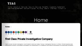What Investigatingcompanies.com website looked like in 2014 (10 years ago)