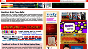 What Iklanbesar.com website looked like in 2014 (10 years ago)