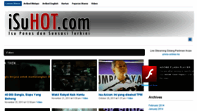 What Isuhot.com website looked like in 2014 (10 years ago)