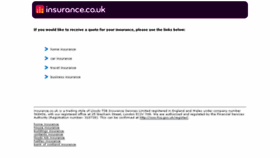 What Insurance.co.uk website looked like in 2014 (10 years ago)