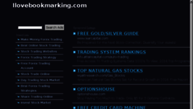 What Ilovebookmarking.com website looked like in 2014 (10 years ago)