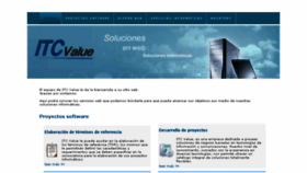 What Itcvalue.com website looked like in 2014 (10 years ago)