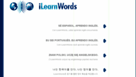 What Ilearnwords.com website looked like in 2014 (10 years ago)