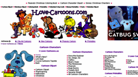 What I-love-cartoons.us website looked like in 2014 (10 years ago)