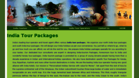 What Indiatourismpackage.com website looked like in 2014 (10 years ago)