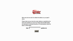 What Igniteinc.biz website looked like in 2014 (10 years ago)