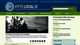 What Ifpte21.net website looked like in 2014 (10 years ago)
