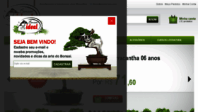 What Idealbonsai.com.br website looked like in 2014 (10 years ago)