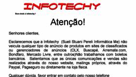 What Infotechy.com.br website looked like in 2014 (10 years ago)