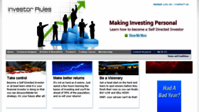 What Investorrules.com website looked like in 2014 (10 years ago)