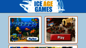 What Iceagegames.net website looked like in 2014 (10 years ago)