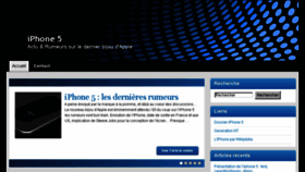 What Iphone-france.eu website looked like in 2014 (10 years ago)