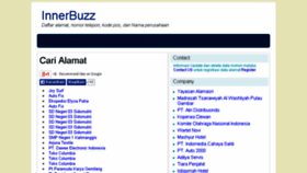 What Innerbuzz.com website looked like in 2014 (10 years ago)