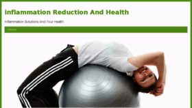 What Inflammationreduction.com website looked like in 2014 (9 years ago)