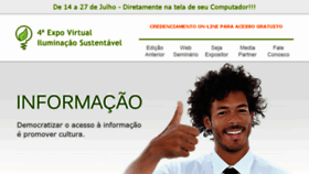 What Iluminacaosustentavel.com.br website looked like in 2014 (10 years ago)